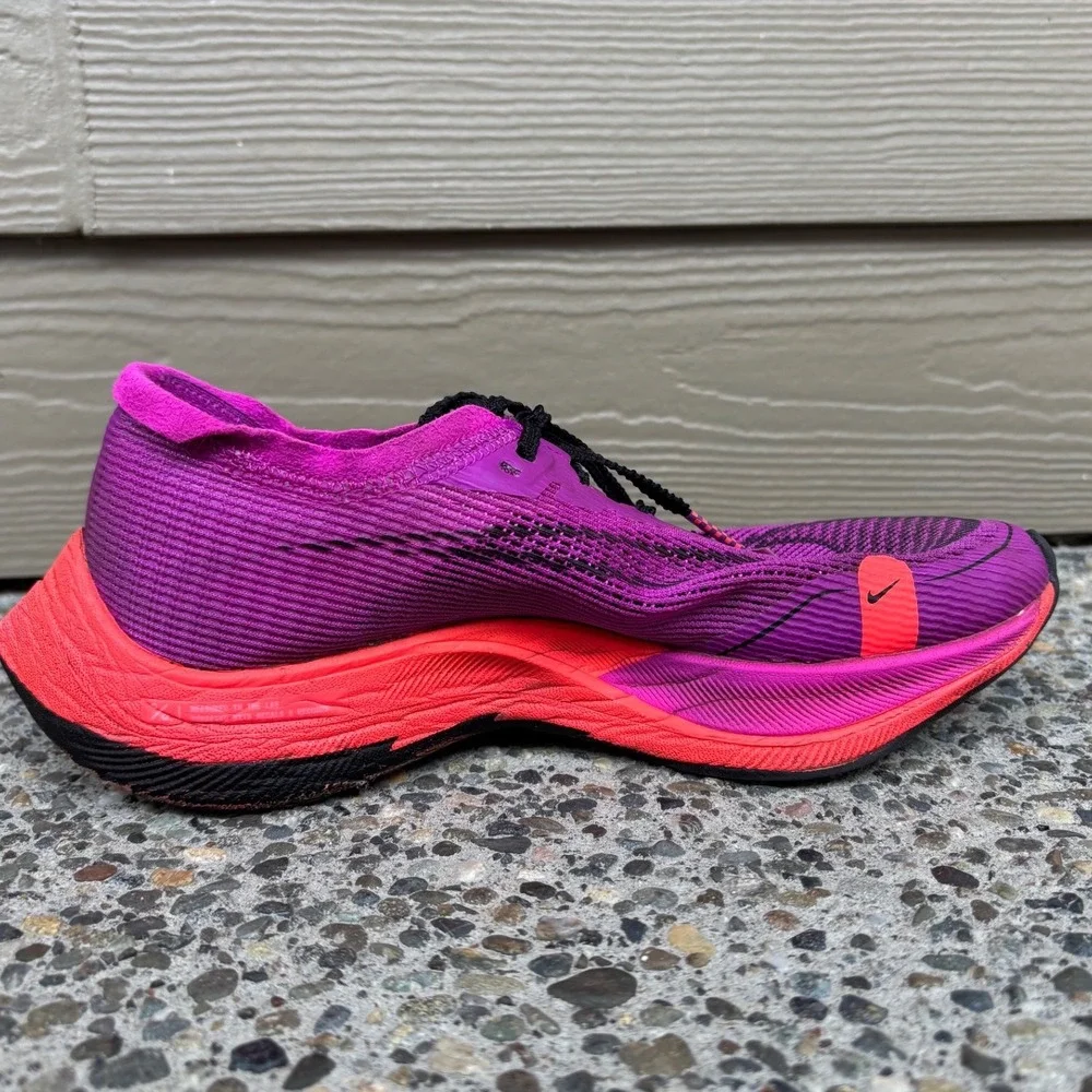 Nike ZoomX Vaporfly Next% 2 Purple Pink Running Shoes CU4123-501 Womens Size 6